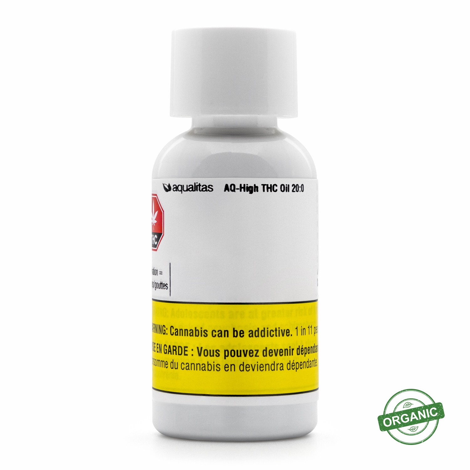 Aqualitas Aqualitas AQ- 20:0 High THC Cannabis Oil