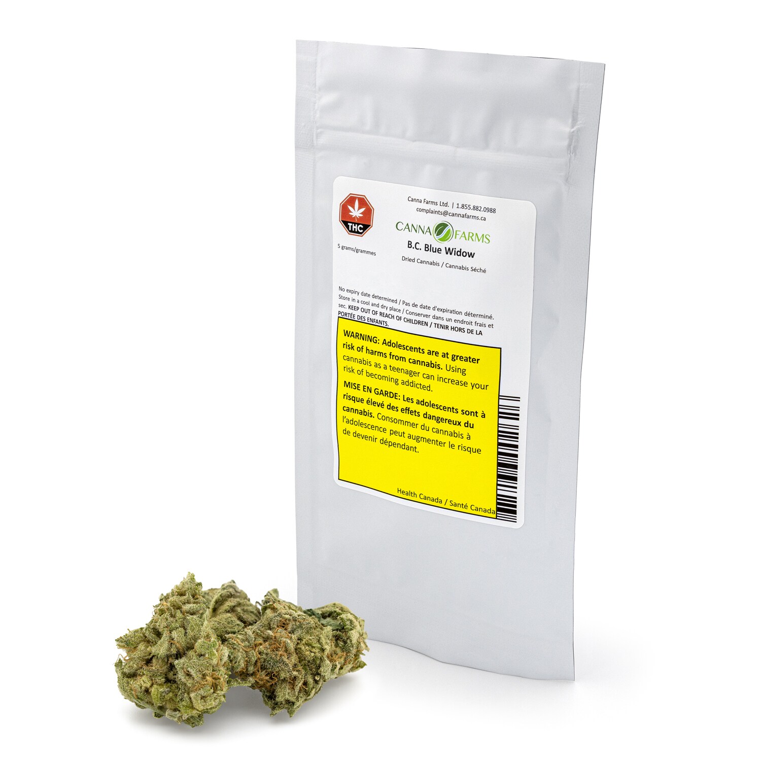 Canna Farms Canna Farms BC Blue Widow Cannabis Flower