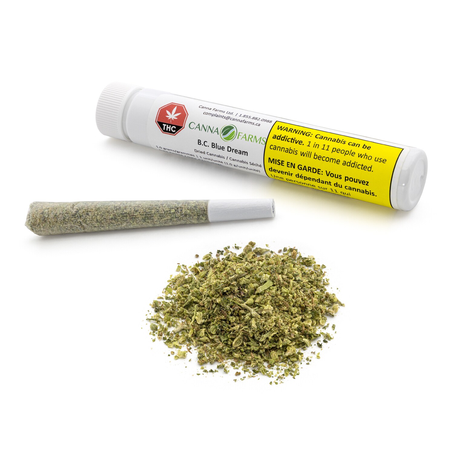 Canna Farms BC Blue Dream PreRoll by Canna Farms Medical Cannabis by