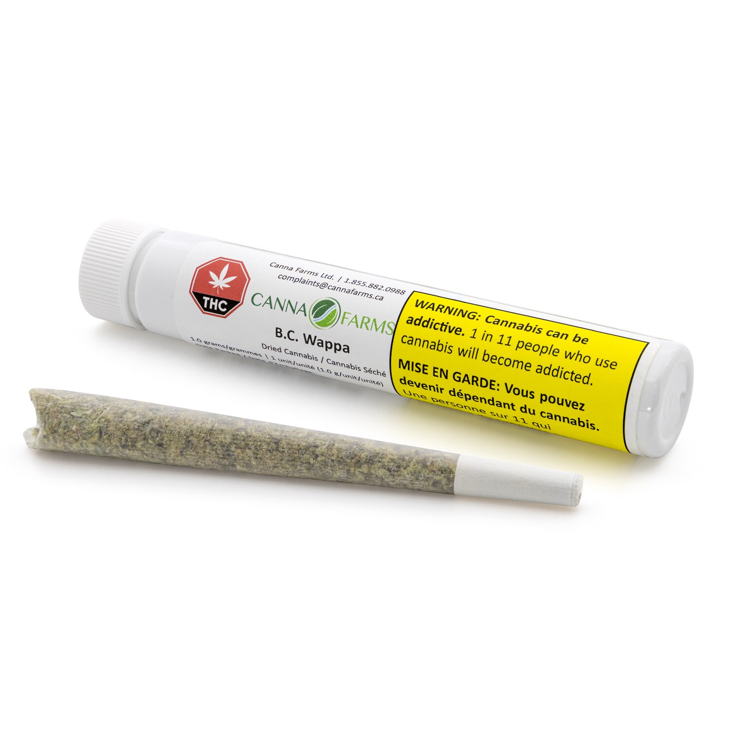 Canna Farms Canna Farms BC Wappa Pre-Roll