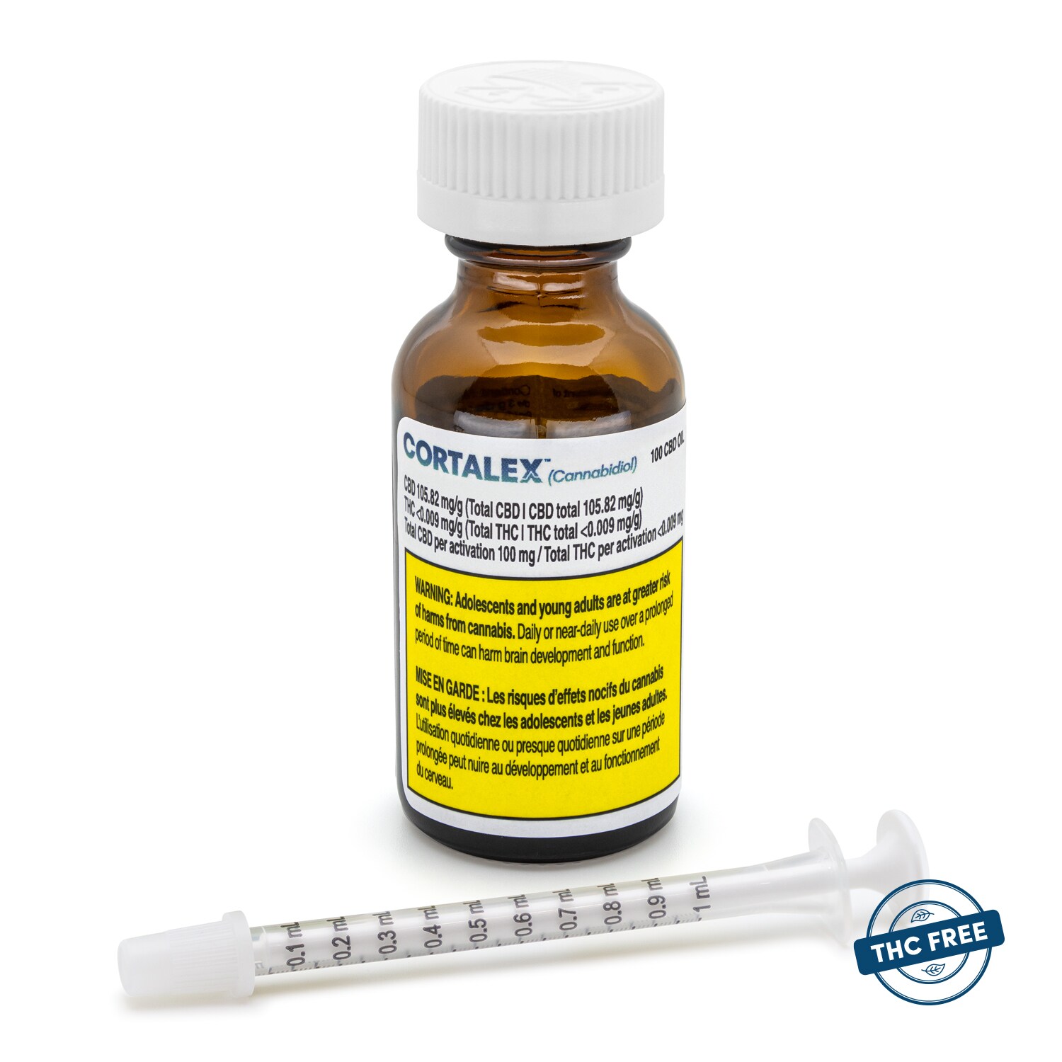 Cortalex Cardiol Therapeutics Cortalex 100 CBD Oil