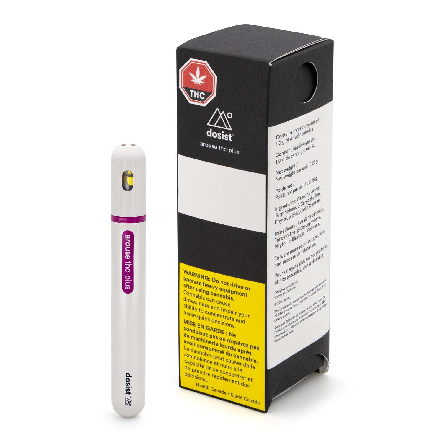 Dosist Dosist arouse thc-plus dose pen 100- Disposable Vape Pen