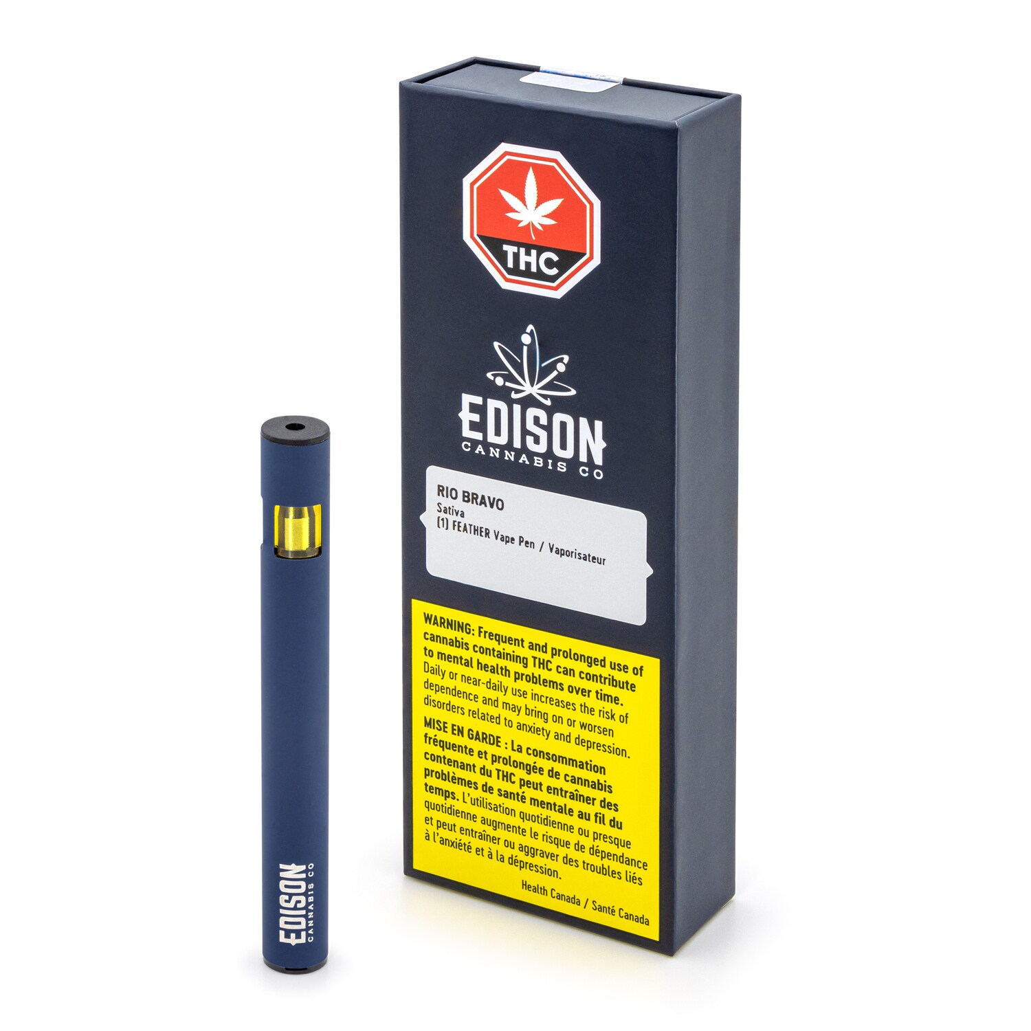 Edison Cannabis Co Edison Feather Rio Bravo 0.3g Disposable Vape Pen