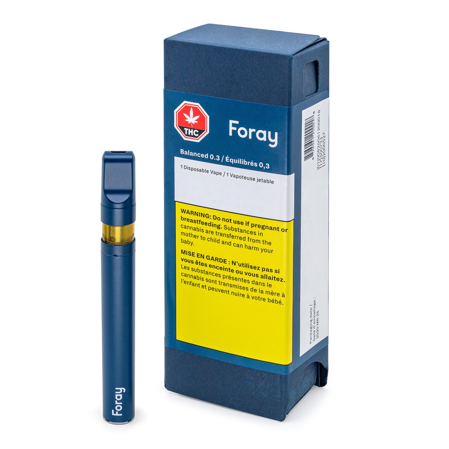 Foray Foray Balanced 0.3g Disposable Vape Pen