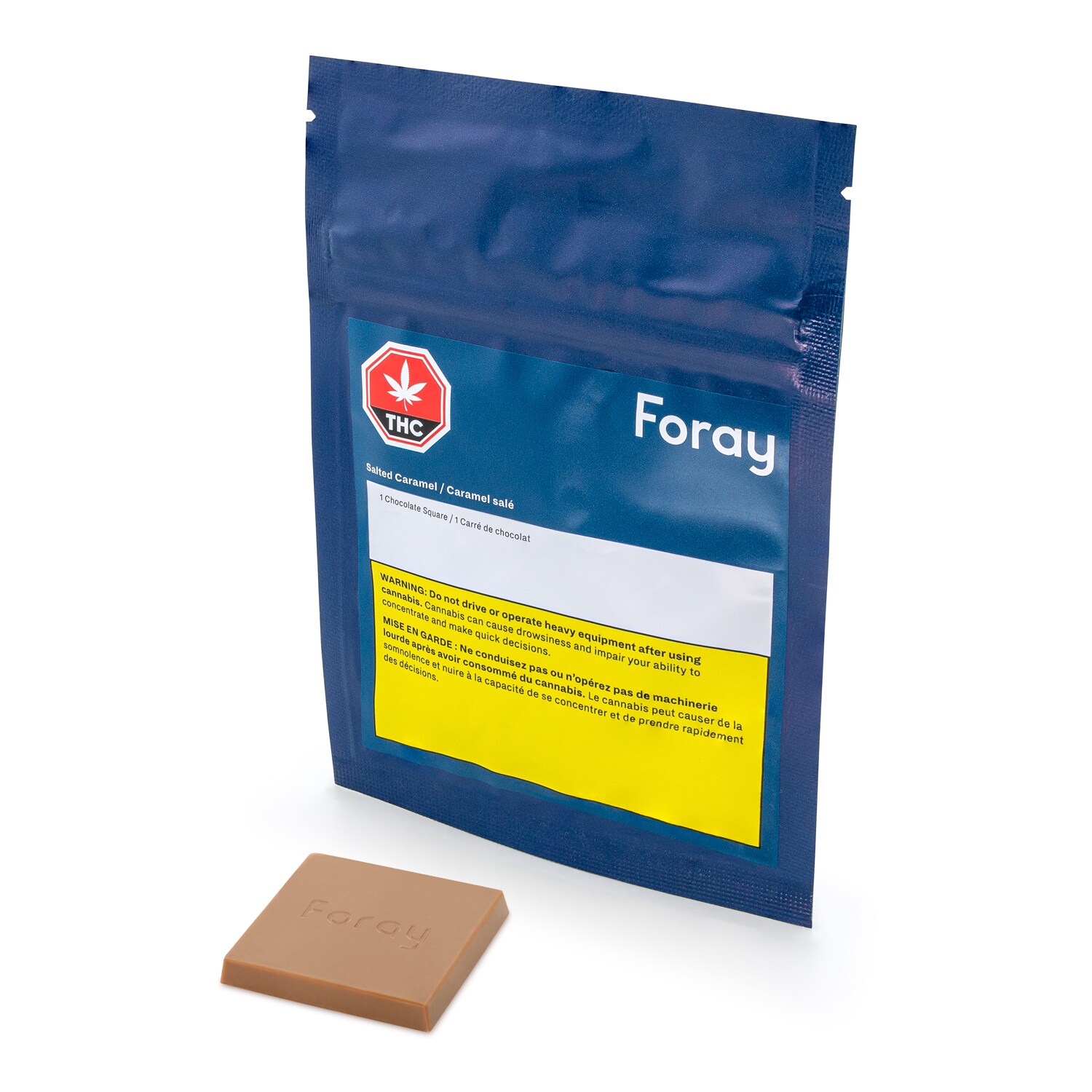 Foray Foray Salted Caramel Chocolate 10mg Square Edibles