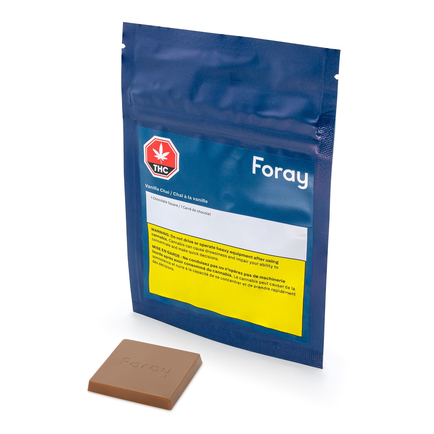 Foray Foray Vanilla Chai Chocolate 10mg Square Edibles
