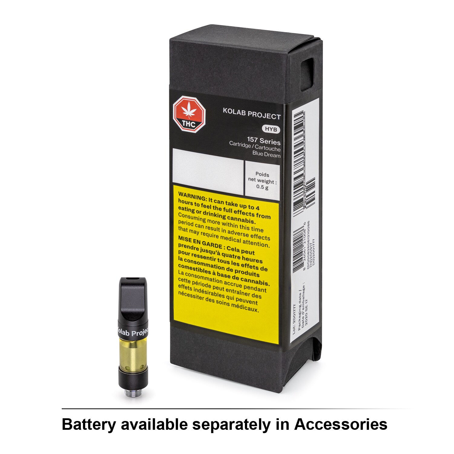 Kolab Project Kolab Project Blue Dream Hybrid Vape Pen Cartridge