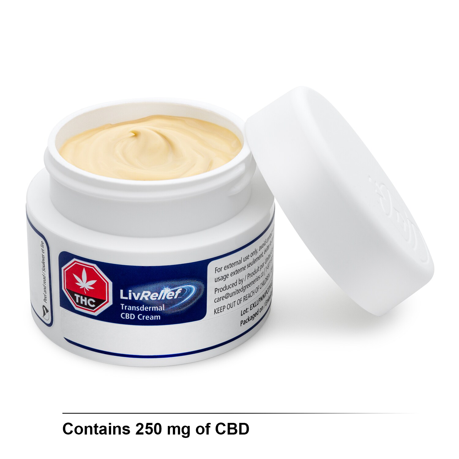 Transdermal CBD Cream By LivRelief | Medical Cannabis By Shoppers