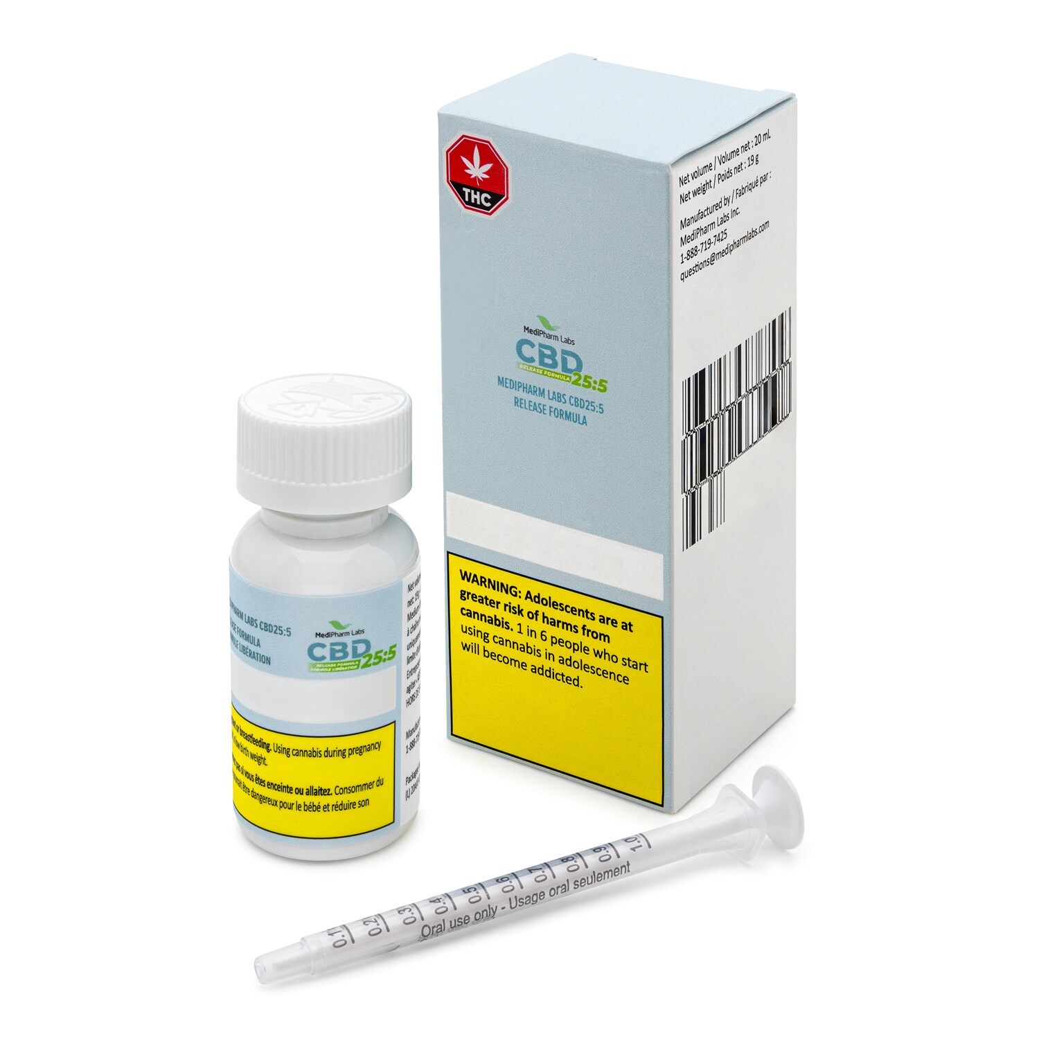 MediPharm Labs Medipharm Labs CBD 5:25 Cannabis Oil