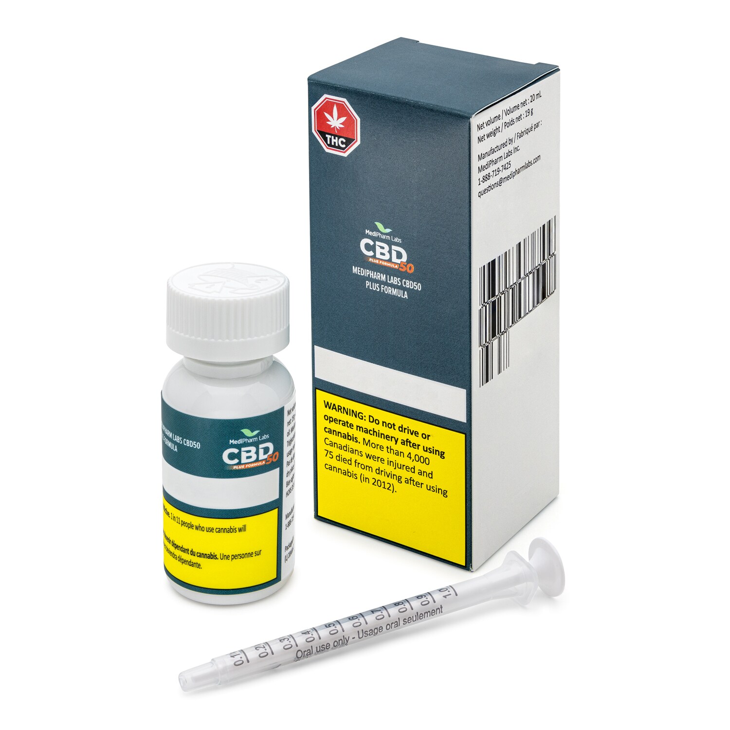 MediPharm Labs MediPharm Labs CBD 50 Plus Formula Cannabis Oil