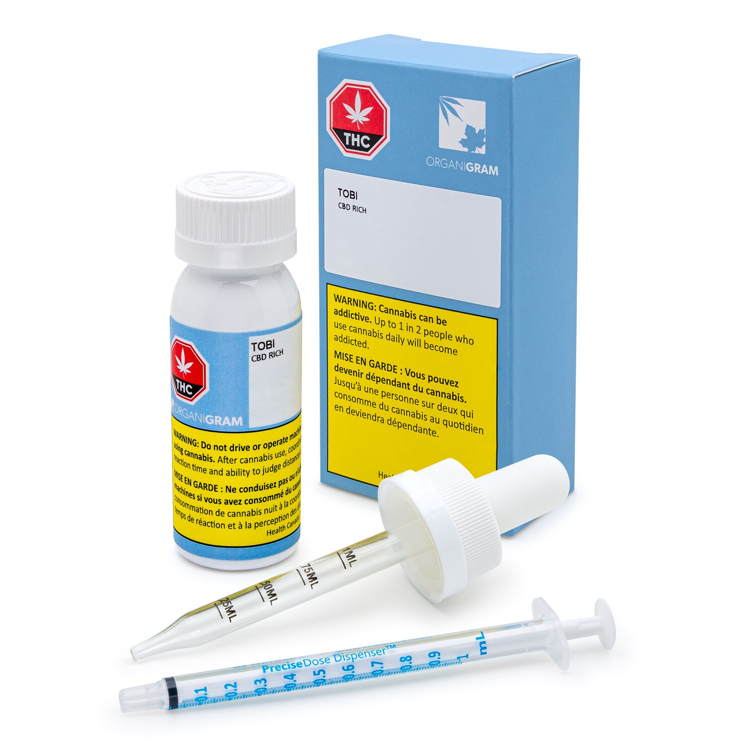 Organigram Organigram Tobi CBD Cannabis Oil