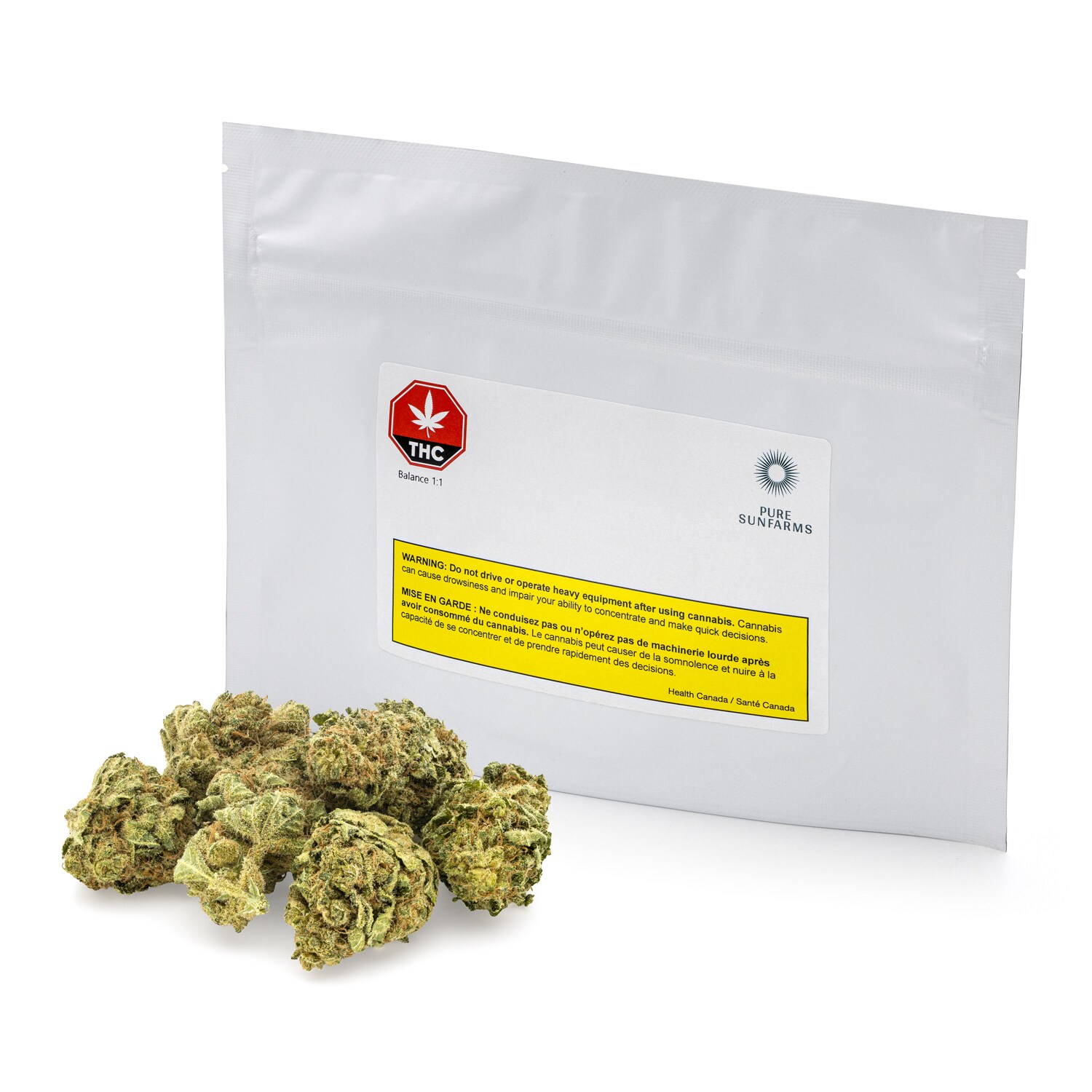 Pure Sunfarms Pure Sunfarms Balanced 1:1 Cannabis Flower