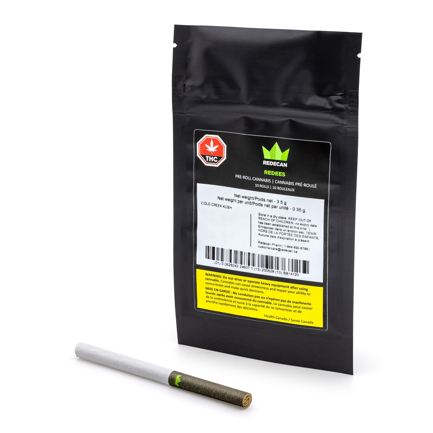 Redecan Redecan Redees (Cold Creek Kush) Pre-Rolls (10 x 0.35g)