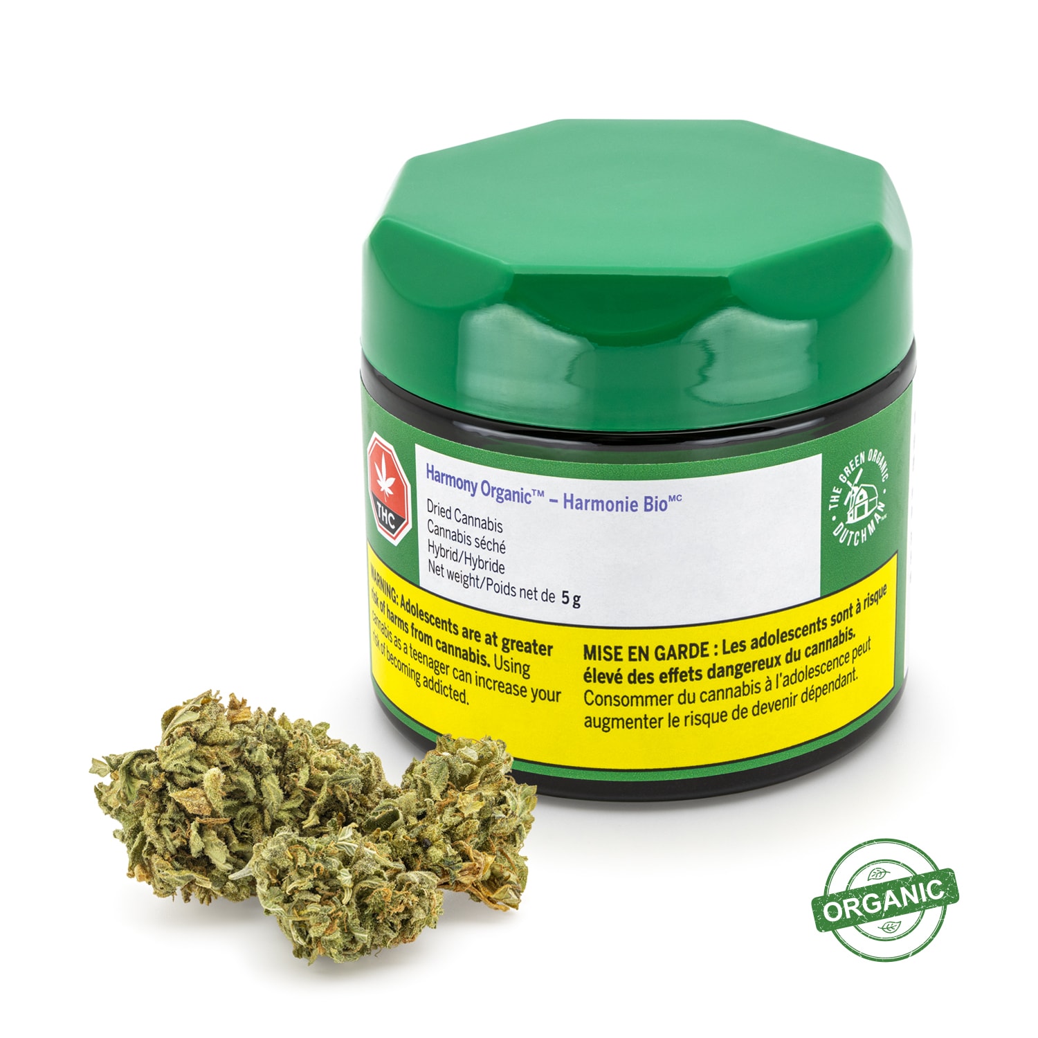 TGOD TGOD Harmony Organic 1:1 Cannabis Flower