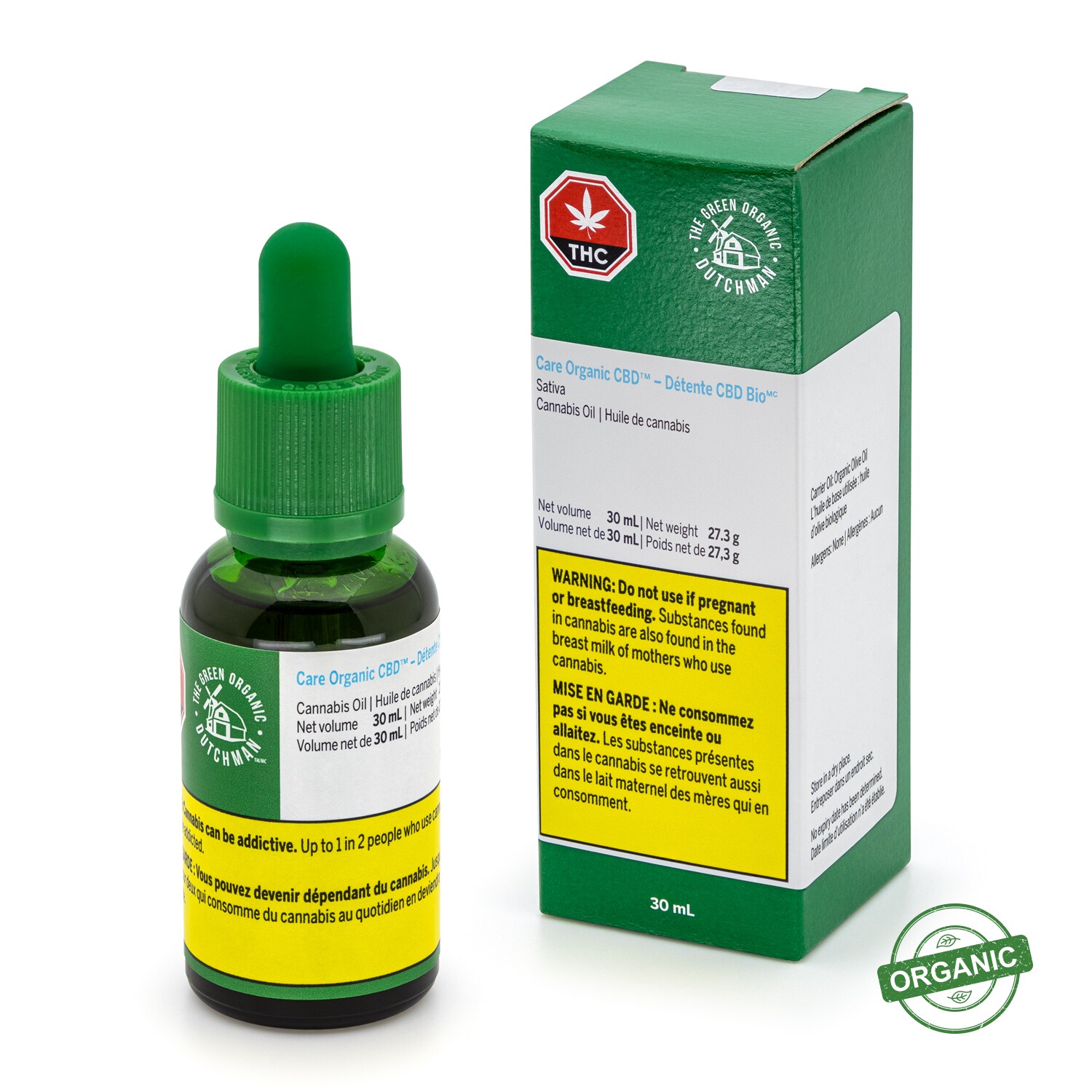 TGOD TGOD Care Organic CBD Oil