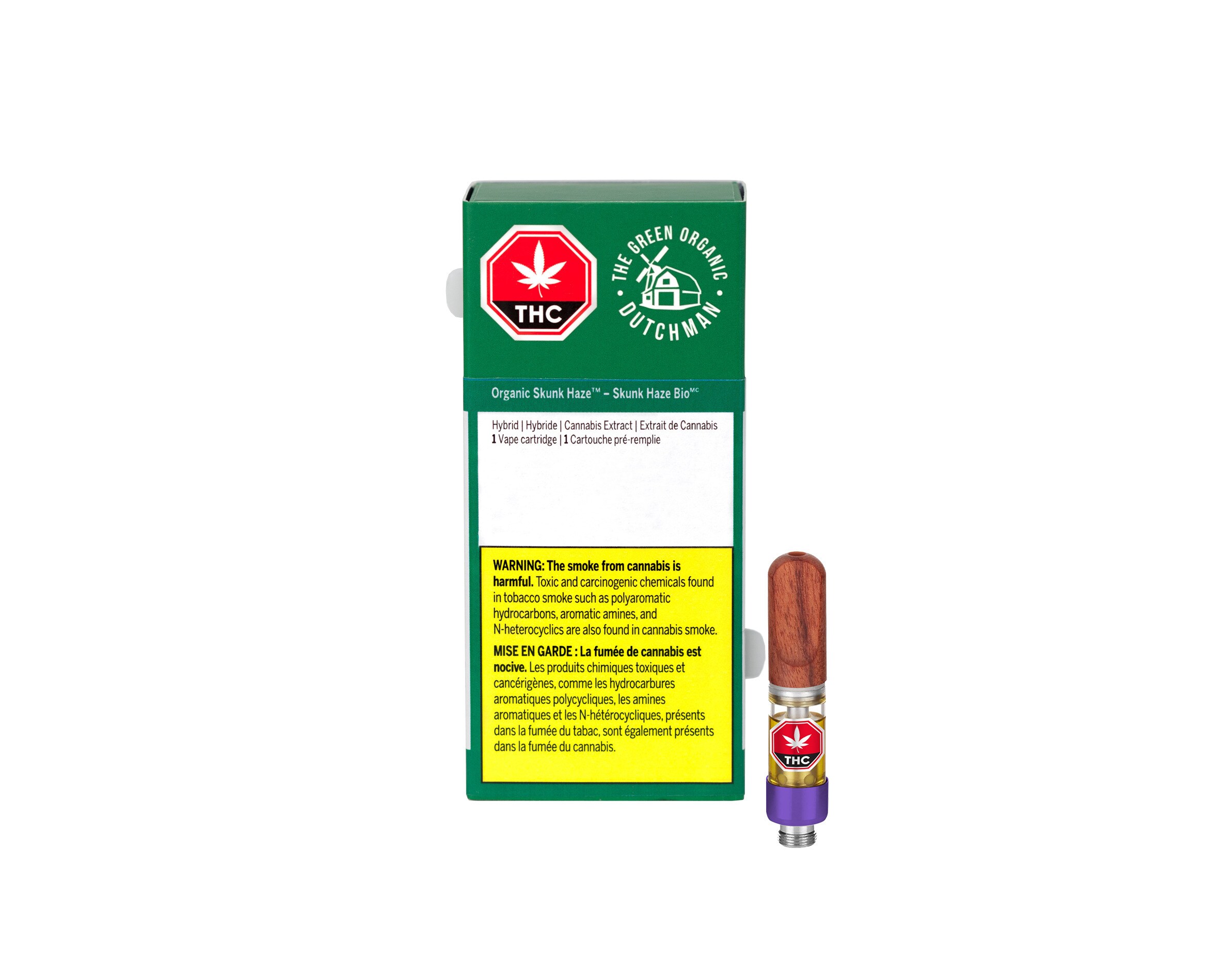 TGOD TGOD Organic Skunk Haze 0.45g Vape Pen Cartridge