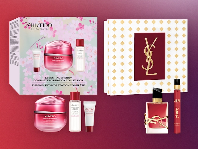 Ensemble beauté de Benefit Cosmetics.