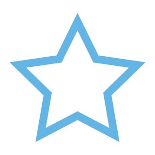 Blue Icon Star